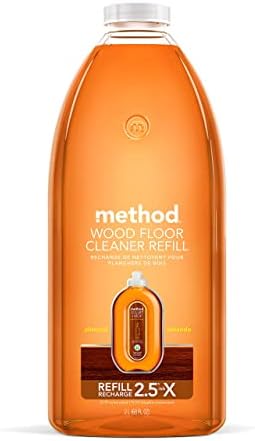Method Squirt and Mop Wood Floor Cleaner Refill, Almond, 68 Ounce