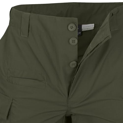Helikon-Tex Men's BDU Mk2 Trousers Olive Green Size L Long (EU) / W34 / L34 (US) - Image 3