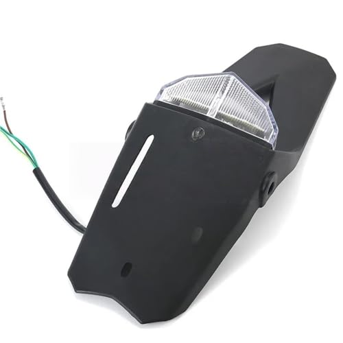 Luz trasera universal para motocicleta resistente a vibraciones con freno para cross 5