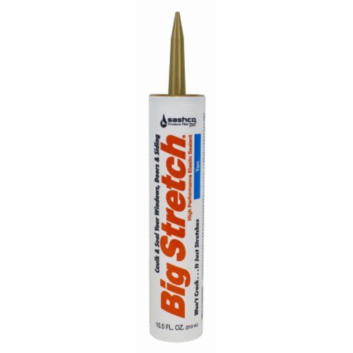 10014 100 Percent Acrylic Latex Big Stretch High Performance Caulk, 10.5oz Cartridge, Tan (Case of 12)