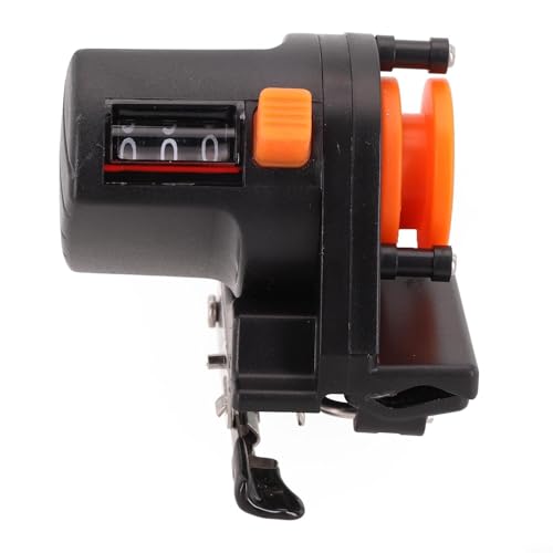 Eficiente para la herramienta de contador de profundidad de línea de pesca, mide longitudes de hasta 999 m para peces objetivo