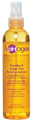 Aphogee Keratin & Green Tea Restructurizer, 8 oz (Pack of 6)