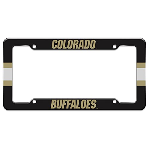 GRAPHICS & MORE University of Colorado Stripes License Plate Tag Frame