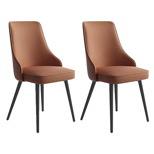 Chaises de cuisine en simili cuir pour repas de famille chaleureux LiChA