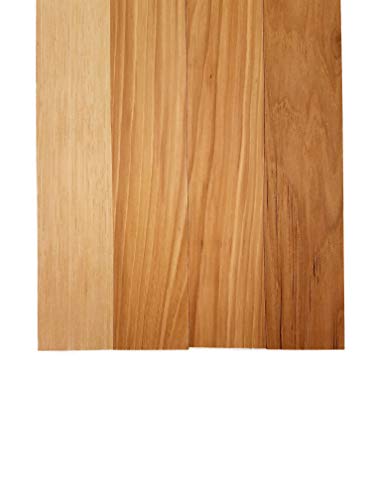 Hickory Lumber Board - 3/4" X 2" (4 Pcs) (3/4" X 2" X 12") #TOP2