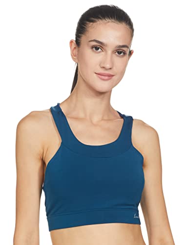Image of Longies Women's Polyester, Spandex Padded Wire Free Sports Bra