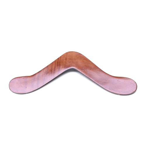 Boomerang Wide Tip – Diseño robusto de madera con extremos anchos (40 cm) miniatura 2