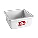 Fat Daddio's Anodized Aluminum Square Cake Pan, 6 Inch x 6 Inch x 3 Inch