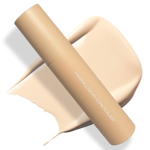 Image of RUBY'S ORGANICS Liquid-Cream Concealer For Under-Eye Dark Circles & Pigmentation, Full Coverage, Cream With Bakuchiol, Easily Blendable, Highly Pigmented, Natural, All Indian Skin Types - HC2, 6.5Ml