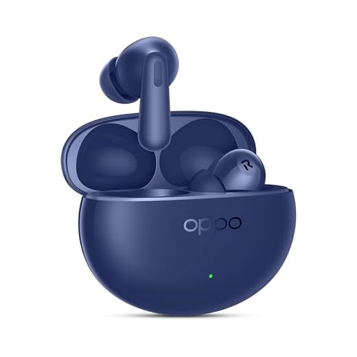 Oppo Enco Bud 3Pro+ True Wireless in Ear Earbuds with 12.4mm Driver and 32dB ANC, 43Hrs Playtime,Low Latency,Fast Charging,BT 5.4,IP55 (Sonic Blue)