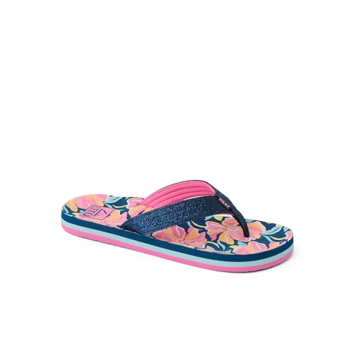 Image of REEF Girls Kids Ahi Beach Flip Flop, Soft Cushion Footbed, Water Friendly