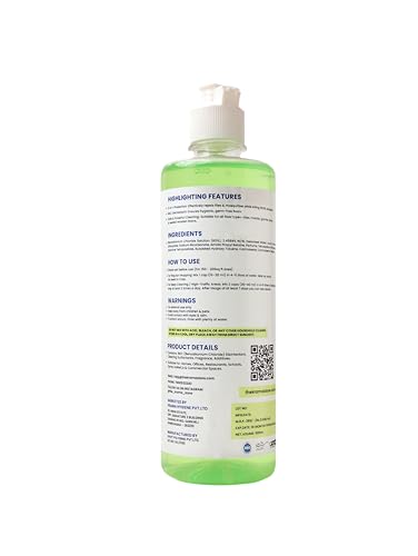 Image of Krama 3 in 1 Anti Flies, Anti Mosquito & Anti Bacteria Disinfectant Floor Cleaner | 100X Power Lemongrass Infused | Eco-Friendly, Biodegradable & Paraben Free Germs Protection Floor Cleaner 500ml