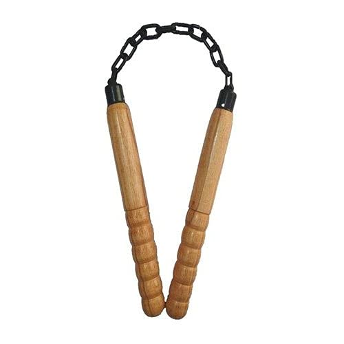 HIRNOTS Wooden + Iron Chain Nunchaku (Karate Stick) Gymnastic Stick(Black Powder Coated) Gymnastic Stick - 25 inch, Pack of 2 (B095Y4XZFV) Amazon Price History, Amazon Price Tracker