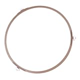 Mikrowellen-stützring: der mikrowellen-rollring befindet sich unter dem mikrowellen-glastablett und ein unverzichtbares zubehör für den mikrowellenherd, kunststoff-mikrowellen-tablettträger
