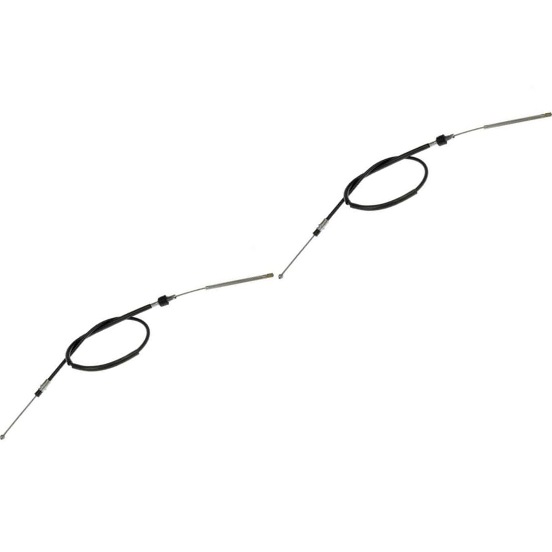 Kmesonoxian 2 Pcs Rear Parking Brake Cable Replacement 52001153, 8952001153 fits Jeep Wagoneer 1984 1985 1986 fits Jeep Cherokee 1984 1985 1986