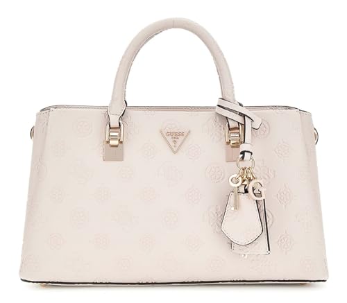 Sac à main GUESS Tisha écru pour vos journées de bureau et sorties