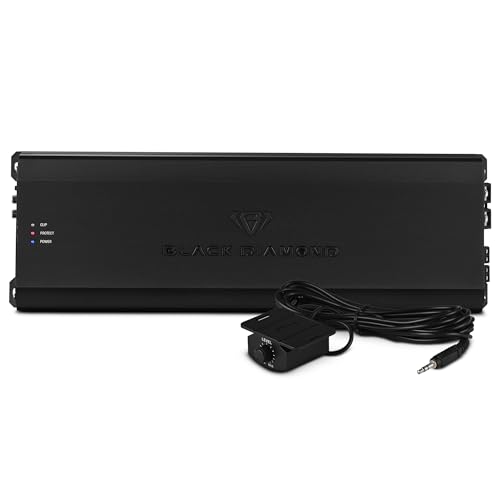 Image of Black Diamond DIA-P2000x1D Car Audio Amplifier Class D 1-Channel Monoblock Amp 2000 Watts Rms Remote Level Control Included (Renewed)