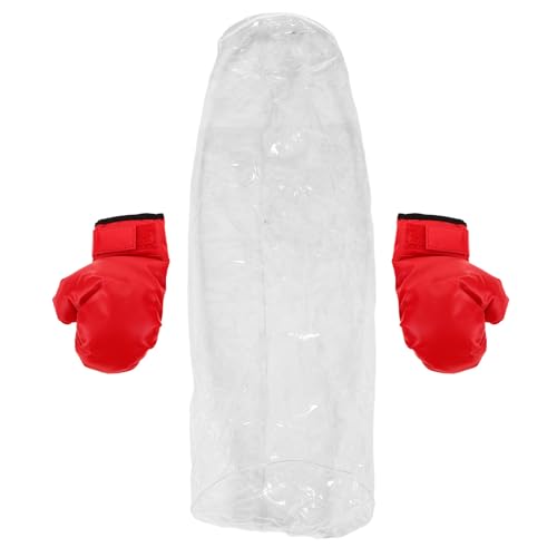 Bolsa para peluches tubular de PVC perfecta para mantener el orden en dormitorios infantiles