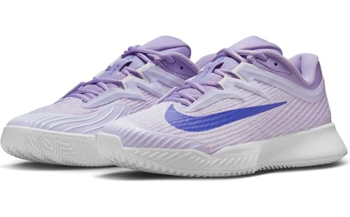 Nike Vapor Pro 3 Women's Clay Court Tennis Shoes (HQ6030-500, Amethyst Tint/Hydrangeas/White/Deep Night)2