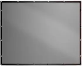 Tela de projeção dobrável e reflexiva, 120 polegadas, 265x145mm, com ganchos