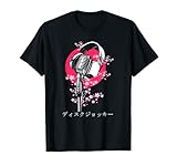Humorística Japón Disk-Jockey Loud Locutor locutor Amante Camiseta