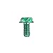 Gardner Bender GGS-1032HCN Hex-Head Ground Screw, 10-32 x ½ inch, 100 Pk, Green