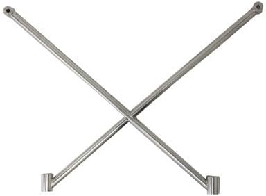 NRG Innovations SBK-001 Titanium Finish Strut Tower Bar