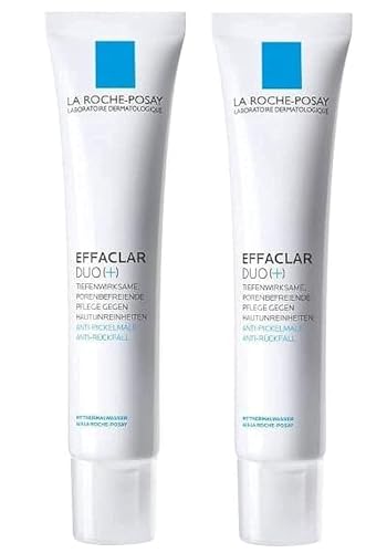 La Roche-Posay für Feuchtigkeitsspendend- Effaclar - Duo+ - 2x 40 ml