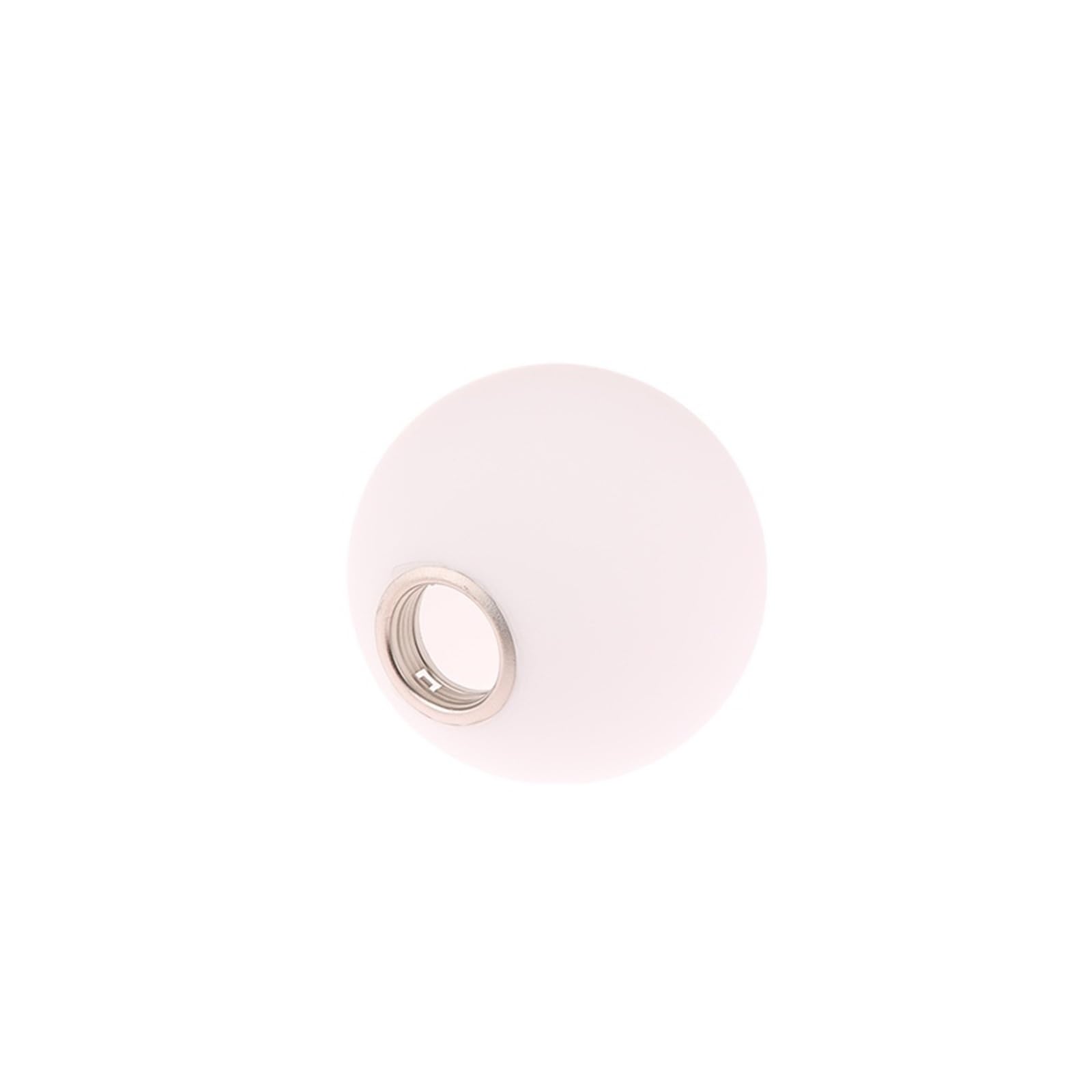 Eezii 100Mm-E14 White Glass Lamp Shade Spherical Frosted Chandelier For E14e27 Bulb Fitter Opening Accessory Glass Fixture Replacement Lampshade