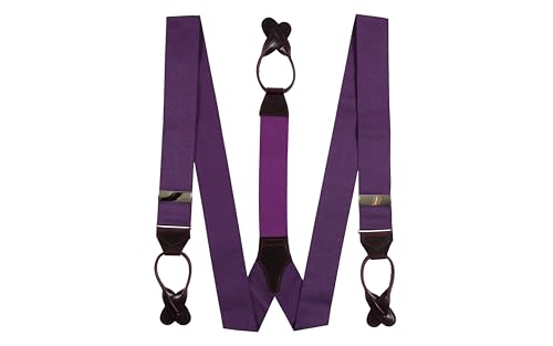 Image of Oliver Wicks Albert Thurston Suspenders for Men, Handmade in England, Premium Quality