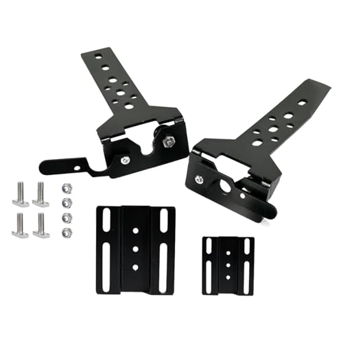 Menolana 2 Pieces Car Side Awning Bracket Mounting Clamp Direct Replace Heavy Duty Outdoor Canopy Fixing Clip Fastener Set Accessories , Style C