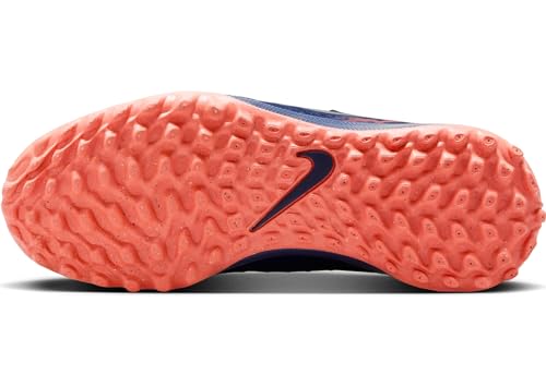 Nike Jr. Phantom GX 2 Academy Erling Haaland Big Kids' TF Low-Top Soccer Shoes (HF1608-400, Blue Void/Chrome)4