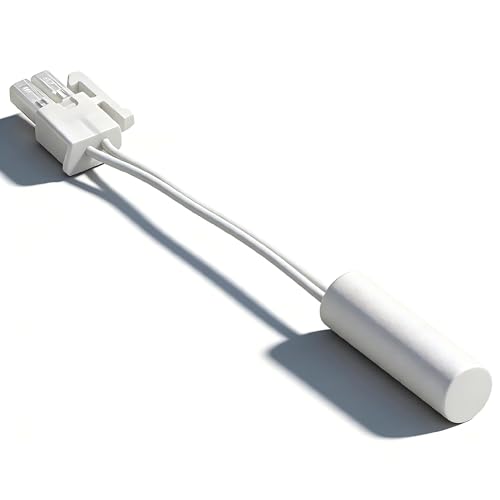 240597203 240597220 Refrigerator Temperature Sensor 10K Ohm NTC Thermistor, Fit for Frigidaire Kenmore Electrolux Air-Cooled Frost-Free Fridges, Replaces AP4032998 240597201 240597202 AH1765215