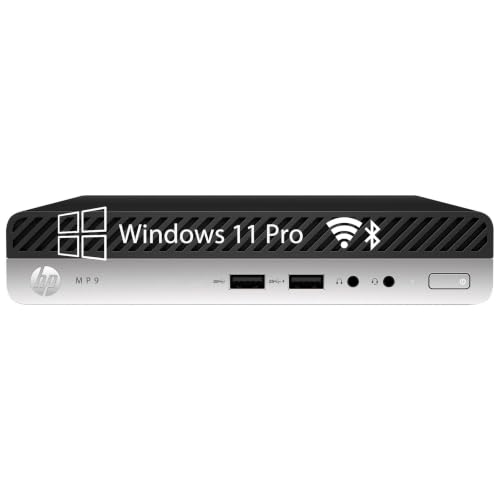 Image of HP Prodesk Mini PC Business Desktop Computers, Intel i5, 16GB RAM 512GB SSD