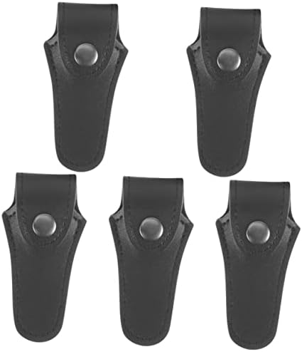 Milisten 5pcs Mouthpiece Horn Mouth Bag Horn Accessories Horn Accessory Storage Pouch Multifunctional Bag Black Pu Trumpet Carry Bag