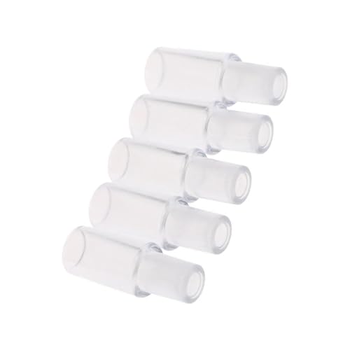 Once Use Breathalyzer Mouthpiece General Size Clear Ethanol Tester Tubes for Individual & Professional Testing Transportable Liquor Tester Accessory