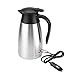 Yosoo Health Gear Bouilloire électrique, 1 000 ml, bonne étanchéité, thermos de voyage pour voiture, DC 12 V/24 V pour voyage en camion