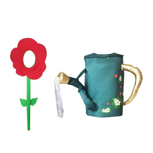 Costume d'arrosoir et de fleur pour couple déguisement cosplay unisexe
