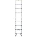 Price comparison product image Werner 85026 Telescopic 2.6m Soft Close Extension Ladder, Silver, One Size