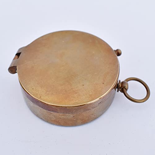 Thoreau's Go Confidently Engraved Graduation Gift For Him, Camping Compass With Leather Pouch Boating Hiking Religious Gifts, Missionary Gifts Keepsake. Confirmation Gift Direction Compass #TOP5