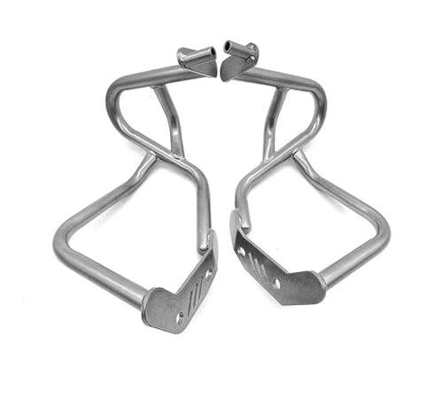 Crash bar BMW R1200R 2007-2014 pare-cylindre argent anti-casse carter moteur moto