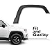 G-PLUS Front Right Wheel Arch Fender Flare Compatible with Jeep Renegade 2015-2021 Textured Passenger Side Fender Molding Trim