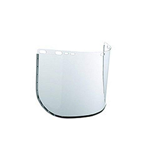 KIM CLARK 29052 Jackson Safety F30 Acetate Face Shield, Acetate, Aluminum Bounded Material, 8" x 15.5" x .040", Clear