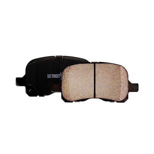 Image of Detroit Axle - Front Brake Pads for 1998-2002 Toyota Corolla Chevy Prizm Ceramic Brake Pads w /Hardware 1999 2000 2001 Replacement