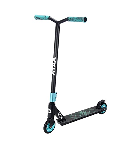 Patinete Freestyle Infantil Pro ATAA Neon acrobático Ruedas 110 mm Manillar Acero Resistente