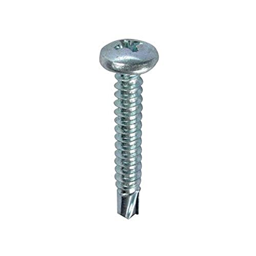 Tornillo Autorroscante Pan Head Phillips 6x1in Zinc 100 U