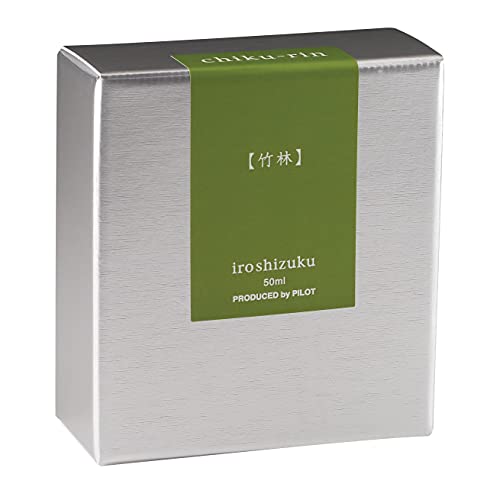 Image of Pilot Iroshizuku Bottled Fountain Pen Ink, Chiku-rin, Bamboo Forest, Light Green (69222)