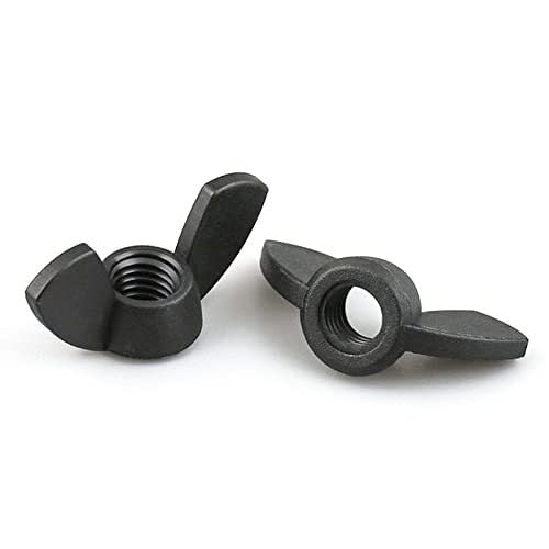 Wing nut, Hand Twist nut, nut Wing Nuts Nylon Thumb Nut Hand Twist Black