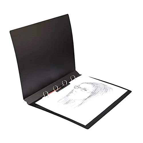 Image of True-Ally A3 4D Ring Binder File for Documents, Projects & Certificates, Ring Binder Box Board File (Mix Color) (A3-1 File)