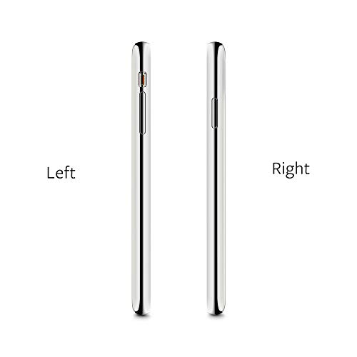 Moshi Iglaze For Iphone Xs Max Case 6.5-Inch, Metallic Frame Design, Military Drop Protection, Sleek Phone Cover For Iphone Xs Max, Pearl White #TOP1